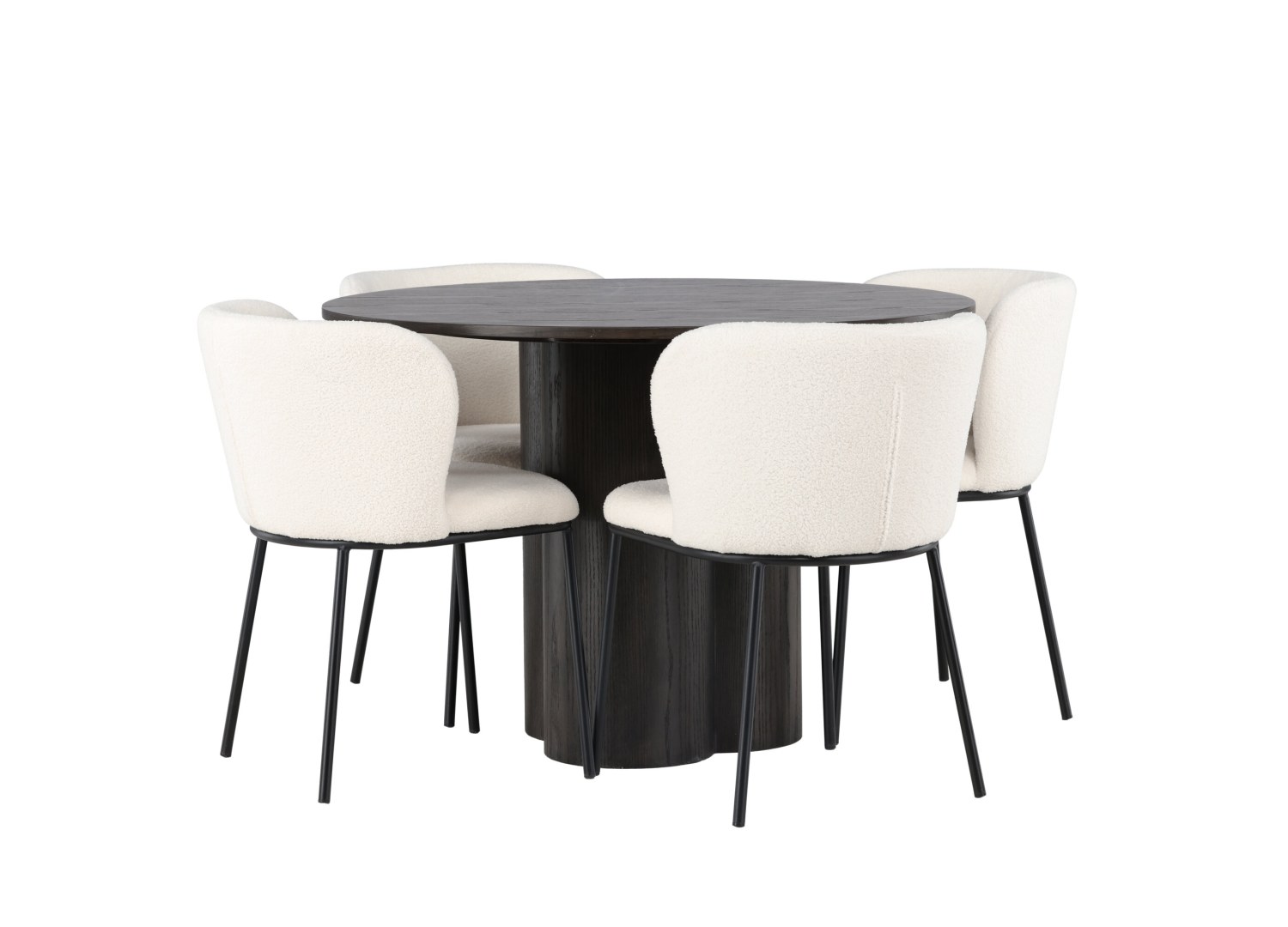 Ensemble table et chaises Olivia Edina vue produit 3