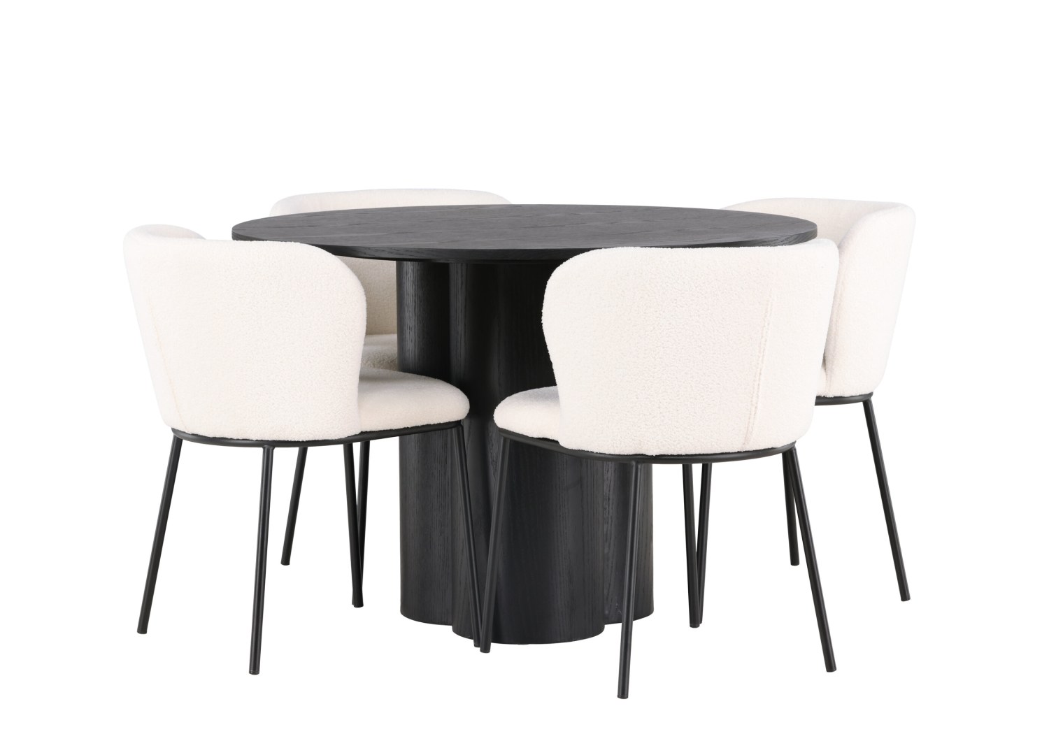 Ensemble table et chaises Olivia Edina vue produit 3