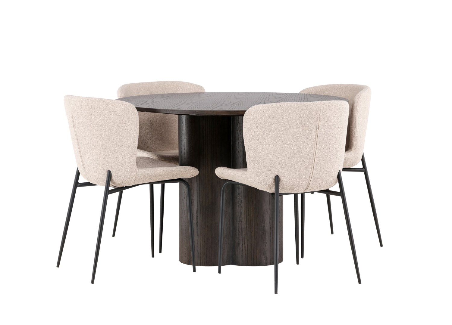 Ensemble table et chaises Olivia Modesto vue produit 3