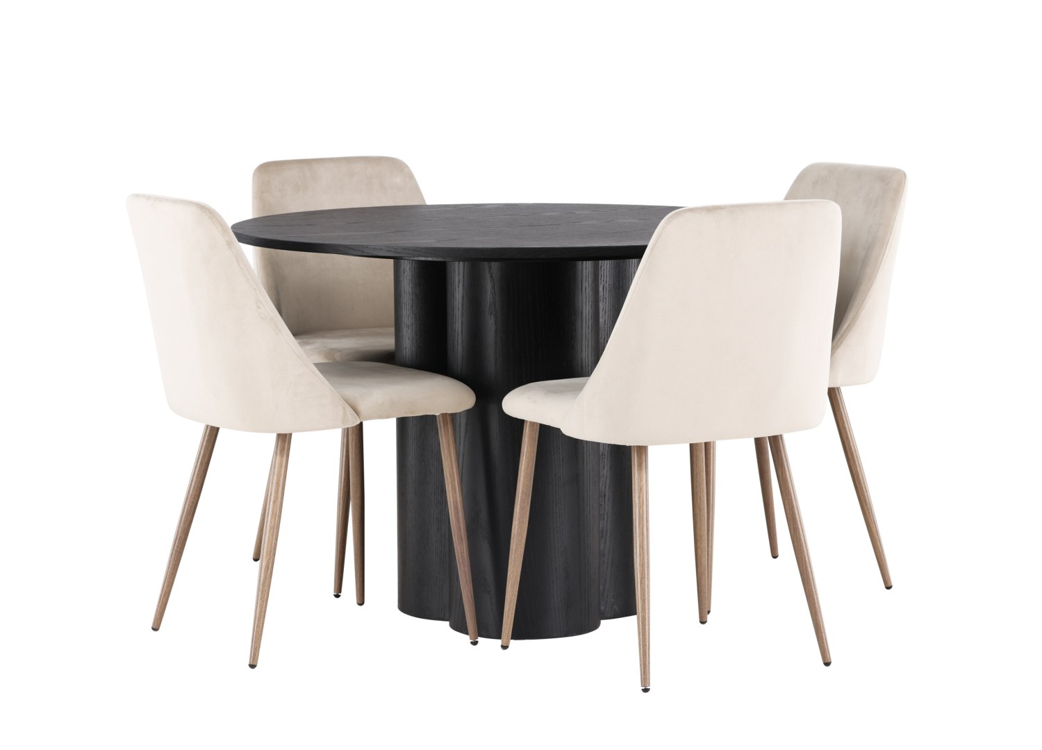 Ensemble table et chaises Olivia Night vue produit 3