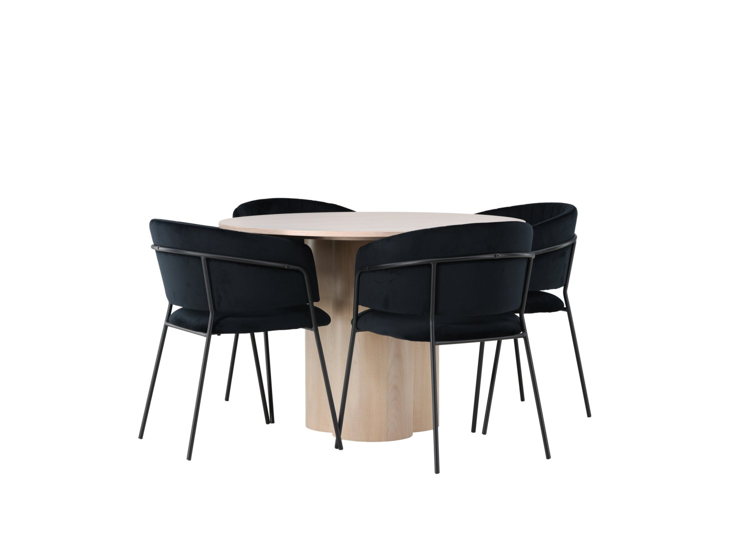 Ensemble table et chaises Olivia Selma vue produit 3