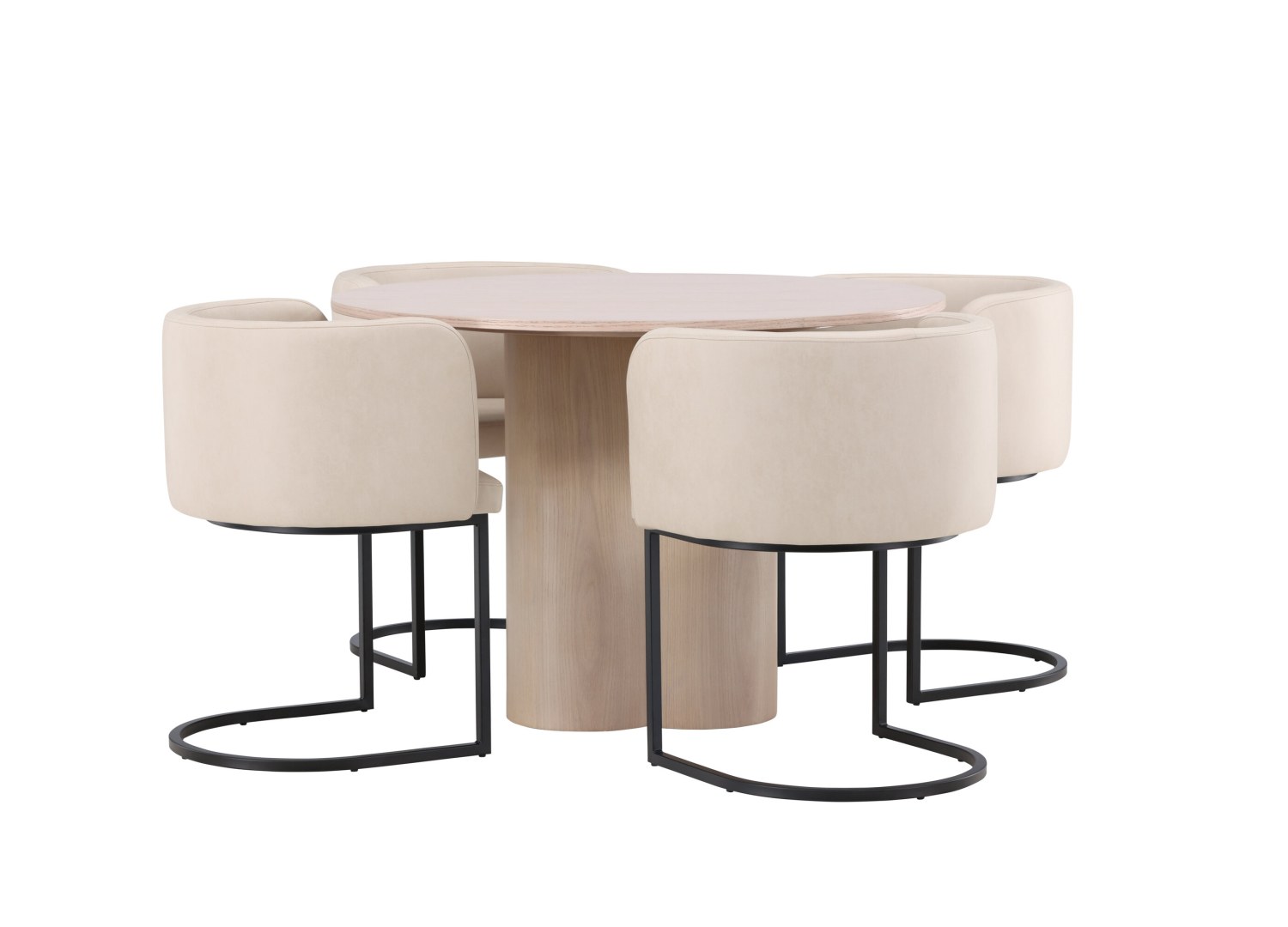 Ensemble table et chaises Olivia Simrishamn vue produit 3