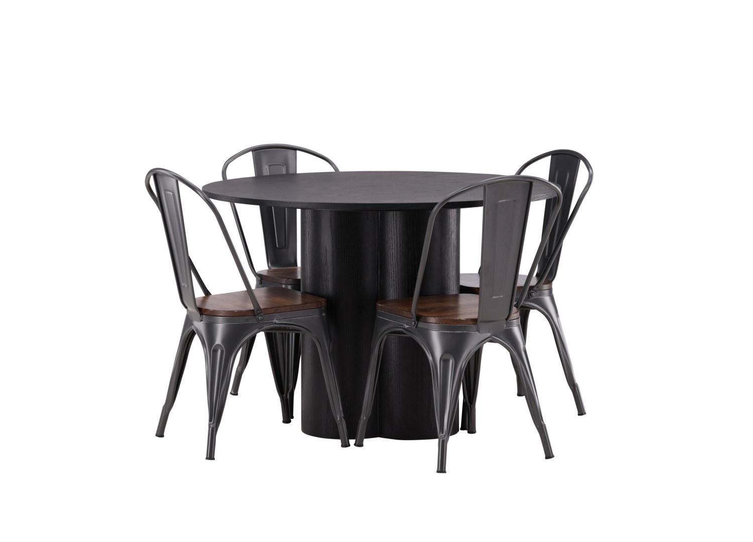 Ensemble table et chaises Olivia Tempe vue produit 3