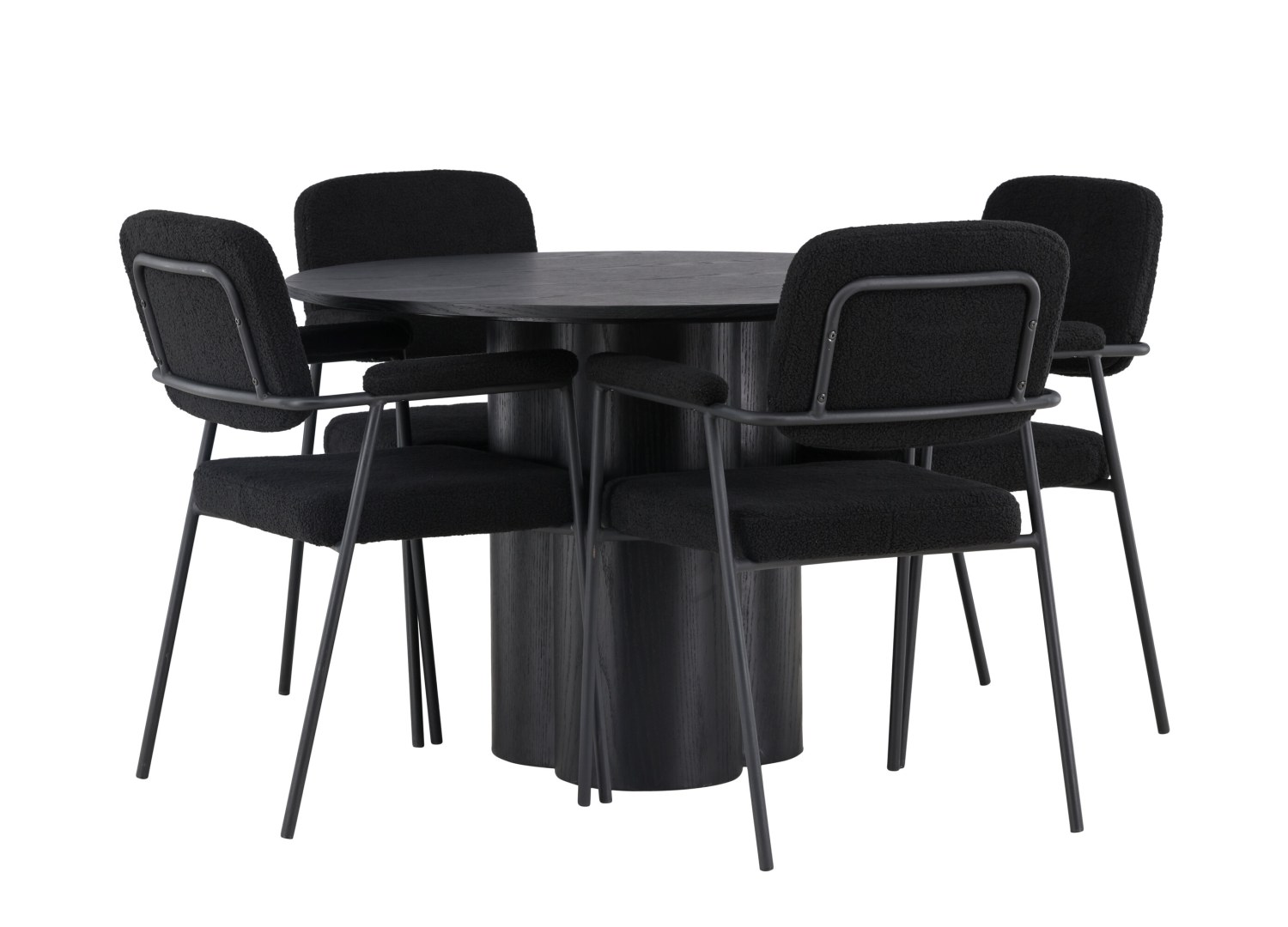 Ensemble table et chaises Olivia Yesterday vue produit 3