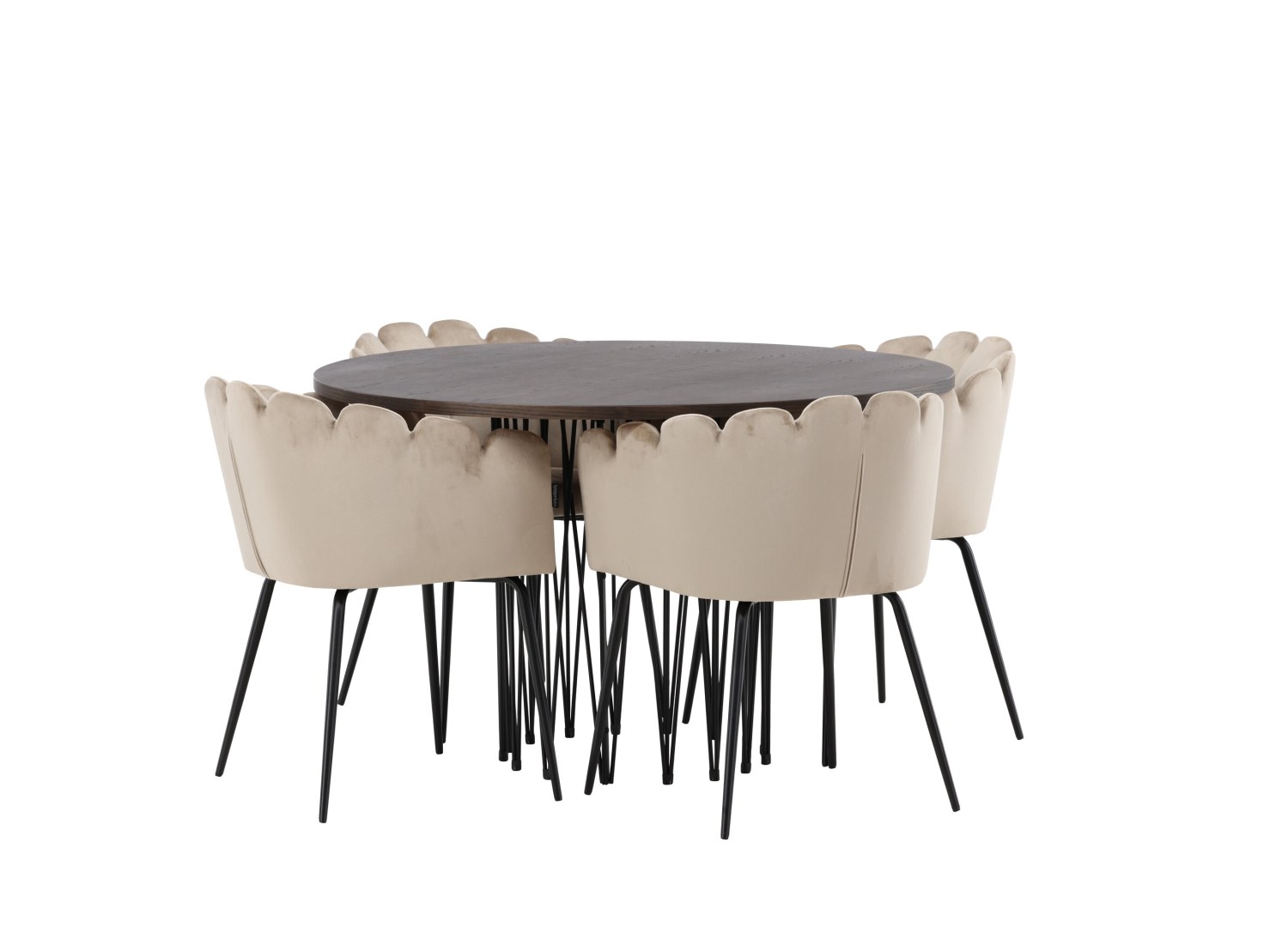 Ensemble table et chaises Stone Limhamn vue produit 3