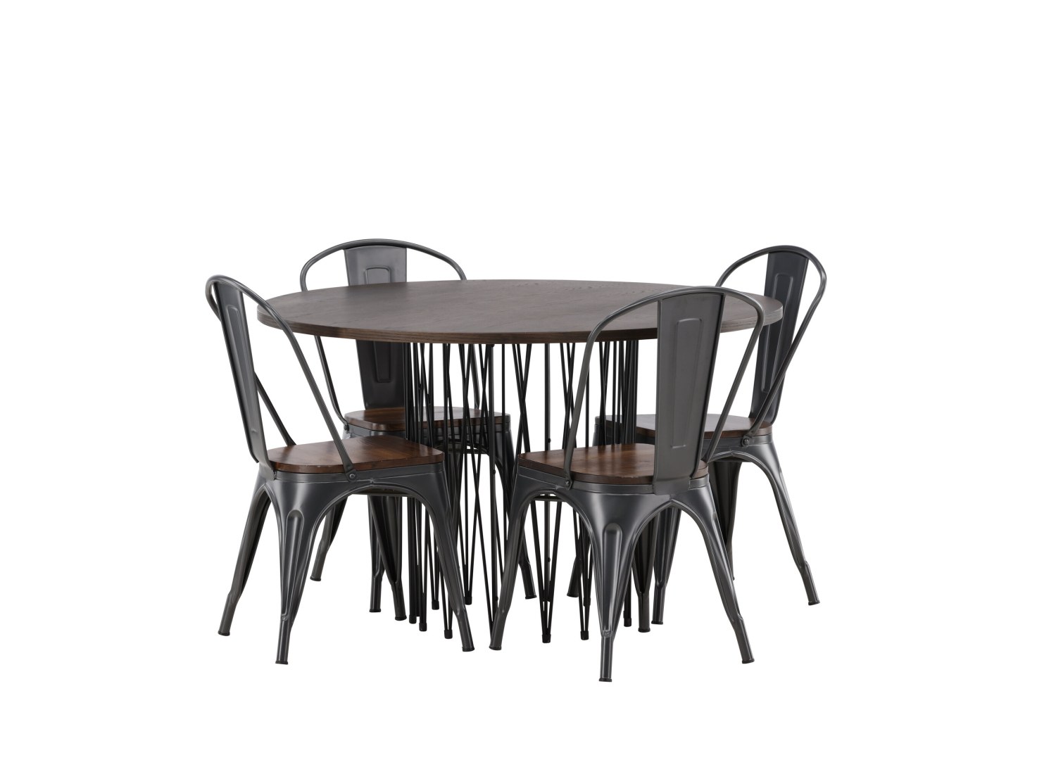 Ensemble table et chaises Stone Tempe vue produit 3