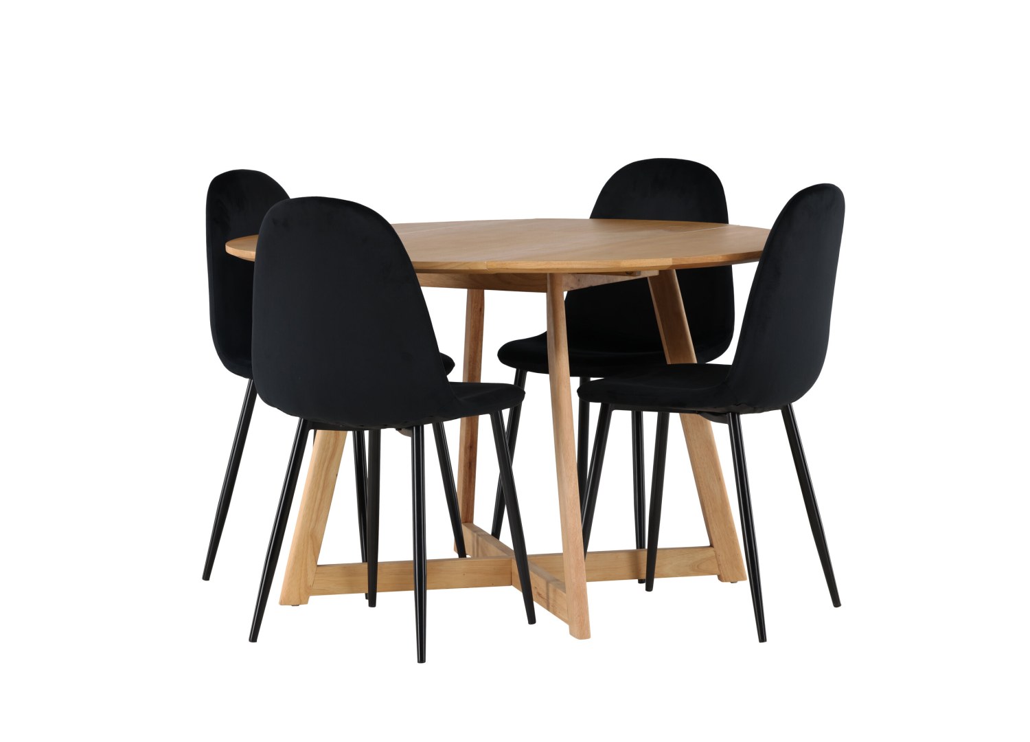 Détail produit de l’ensemble repas Yakidon et 4 chaises Polar