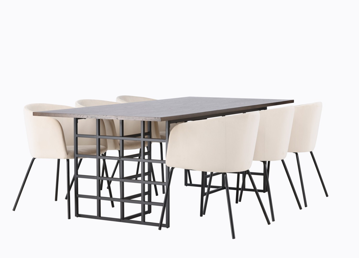 Ensemble table et chaises Ystad Berit vue produit 3