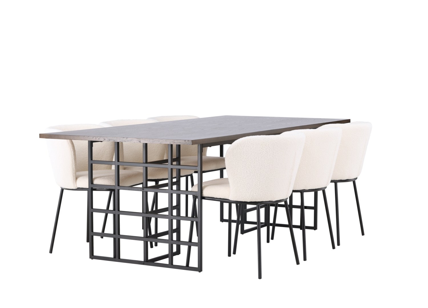 Ensemble table et chaises Ystad Edina vue produit 3