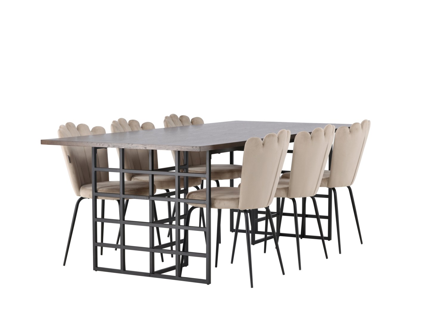 Ensemble table et chaises Ystad Limhamn vue produit 3