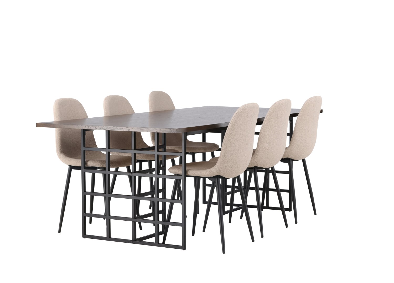 Ensemble table et chaises Ystad Polar vue produit 3