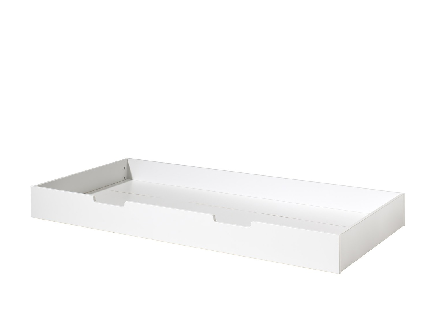 Lit cabane 90x200 toit blanc avec lit gigogne Housebed – Image 5