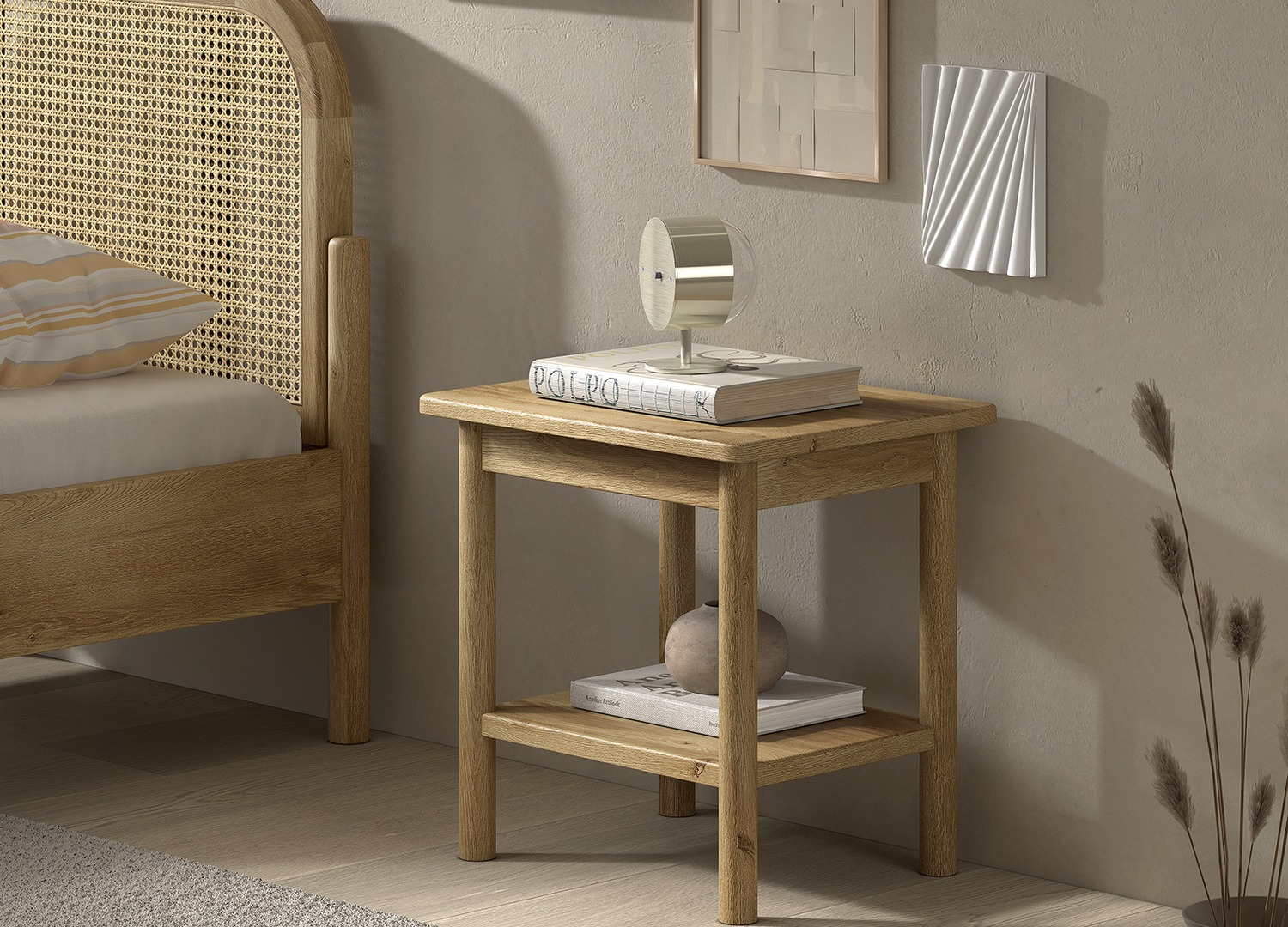 Table de chevet ado en chêne Olive
