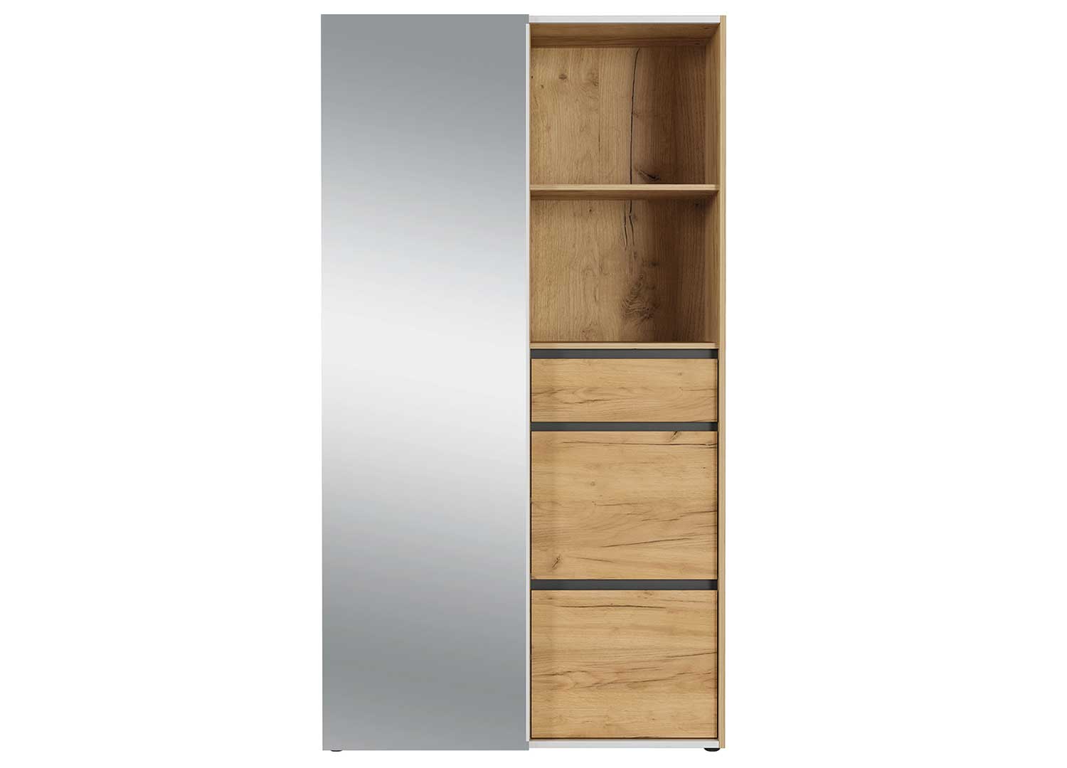 armoire d'entrée avec miroir et penderie