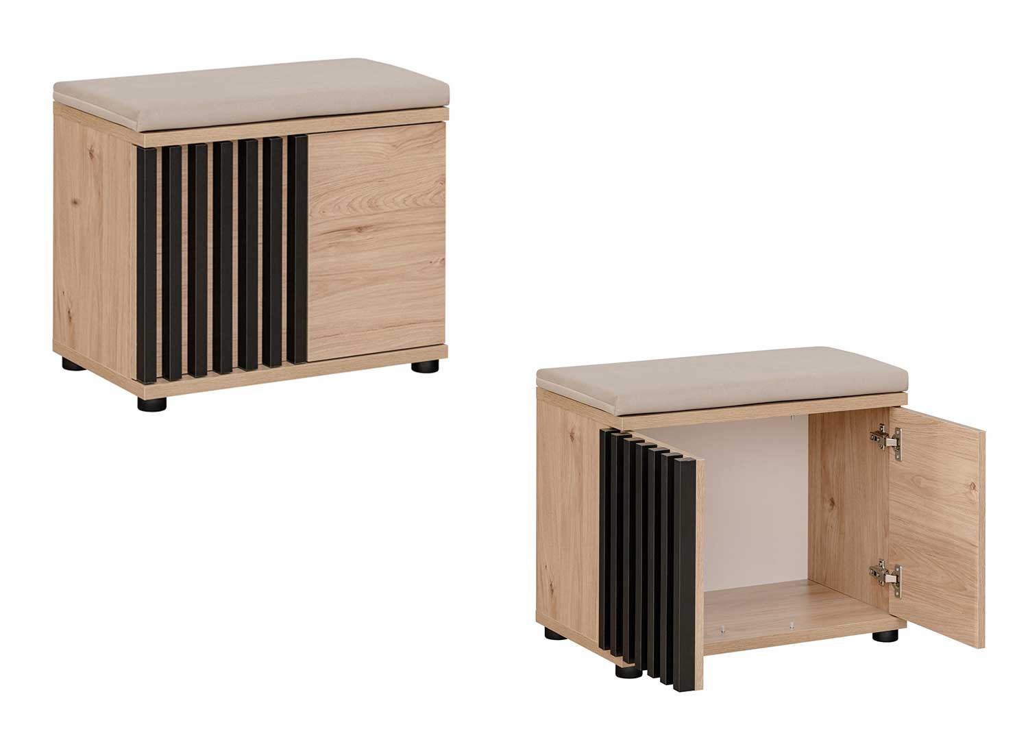 Petit banc chaussures avec coussin