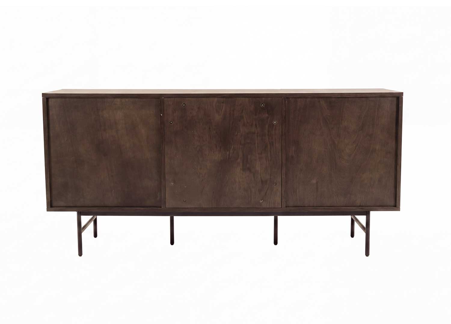 buffet contemporain 3 portes marron