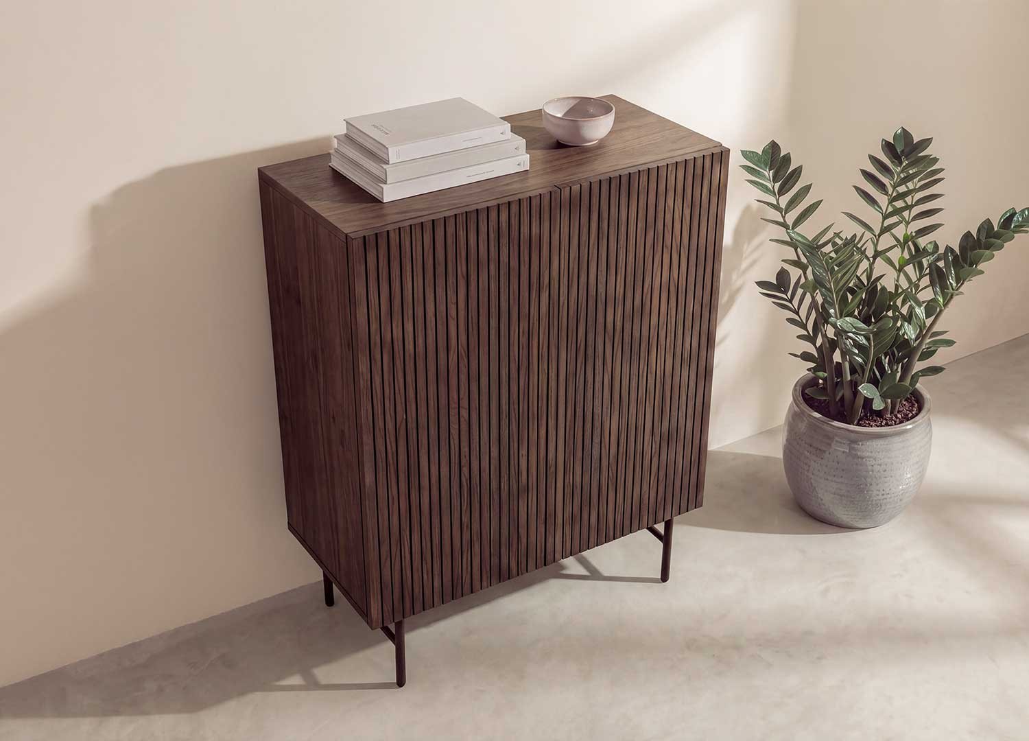 petit buffet haut pour salon contemporain