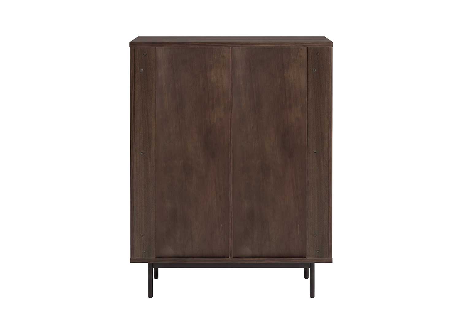 buffet haut design 103 cm de hauteur vue de dos